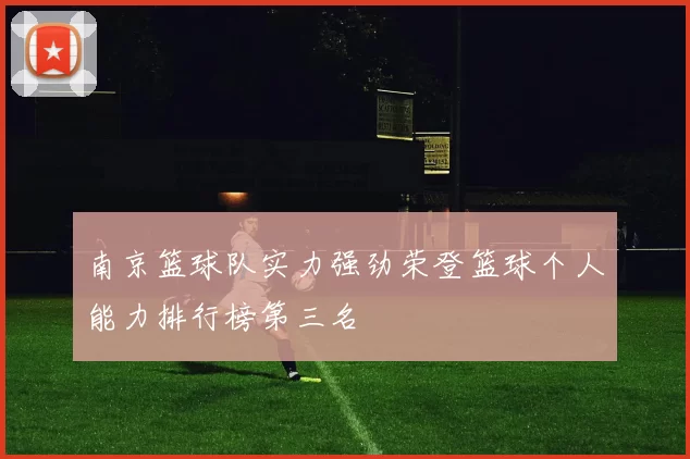 南京篮球队实力强劲荣登篮球个人能力排行榜第三名